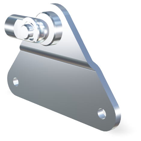 M5 Eye and side bracket – Stainless Steel 304